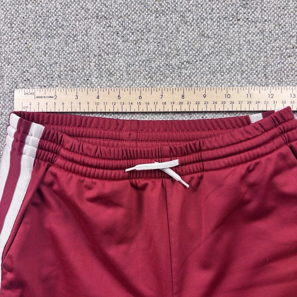 Old Navy Reissue Girls XL 14-16 Red Side Stripe Track Pants Wide Leg Retro